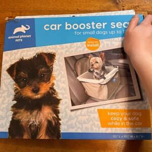 Animal Planet Pets Car Booster Seat for Small Dogs - Blue